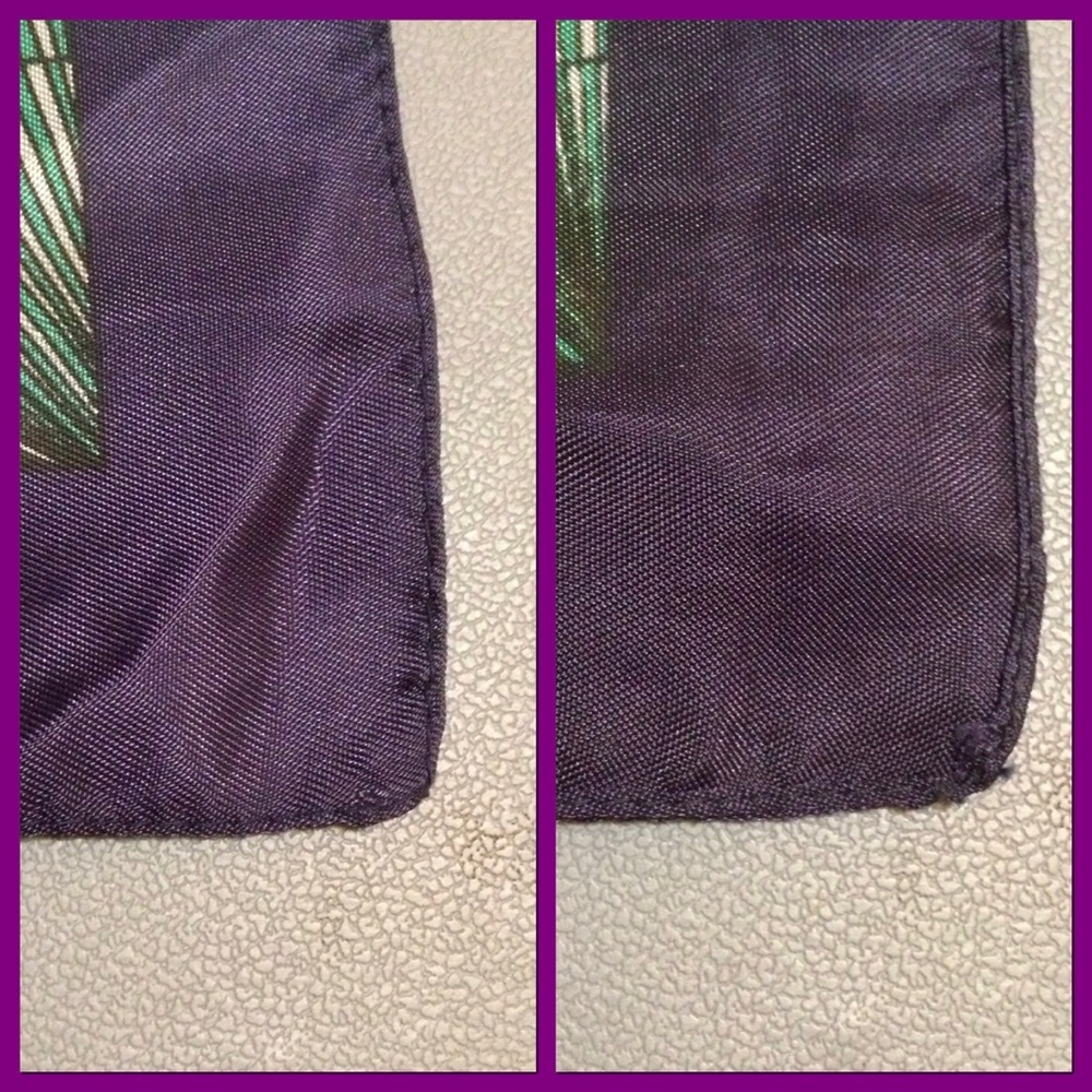 Vtg Geometric Pattern Scarf_017 - image 3